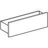 Настенная полка GEBERIT SMYLE SQUARE 500,362.JK.1 45 см темно-серый