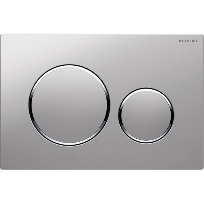 Смывная клавиша GEBERIT SIGMA 20 115,882.JQ.1 хром матовый не остаются отпечатки пальцев