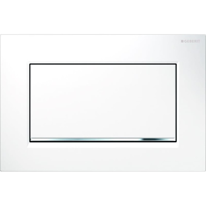 Смывная клавиша GEBERIT SIGMA 30 115,893.KJ.1 белый хром глянец