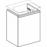 Тумба для комплекта GEBERIT SMYLE SQUARE 500,364.JK.1 49 см темно-серый