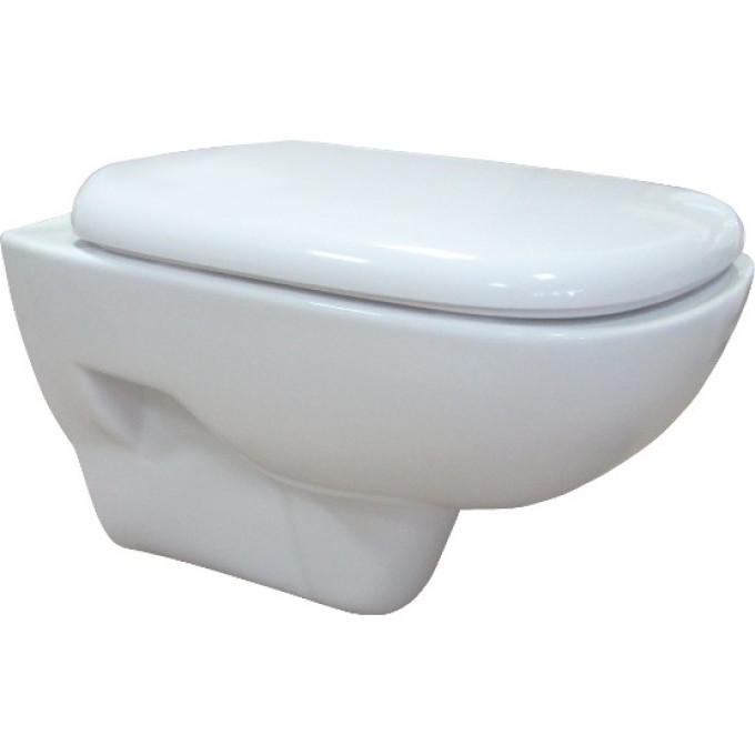 Унитаз подвесной GEBERIT IFO SJOSS RIMFREE RP313200600 с крышкой-сиденьем микролифт